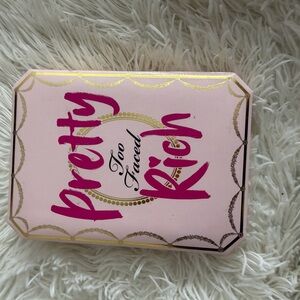 Too Faced Pretty Rich Eyeshadow Palette - Pink and Gold Accents